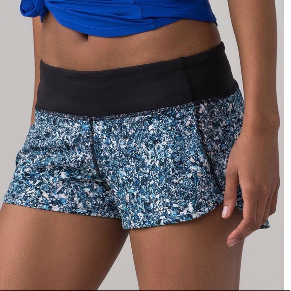 Lululemon SeaWheeze *SE Speed Shorts Tofino Shells